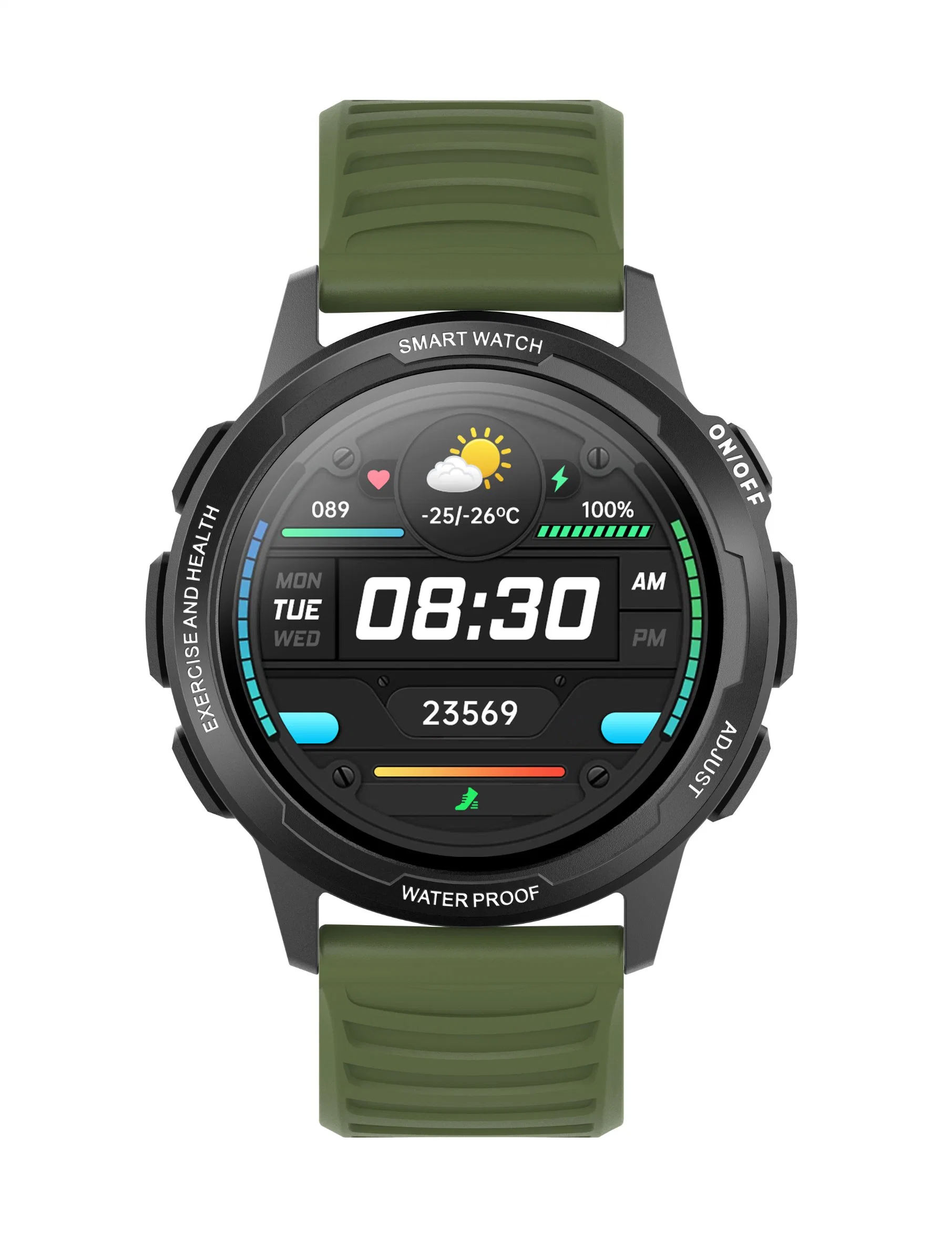 L15 1.32-дюймовые часы HD оптом Smart Watch с спортивными часами для OEM/ODM