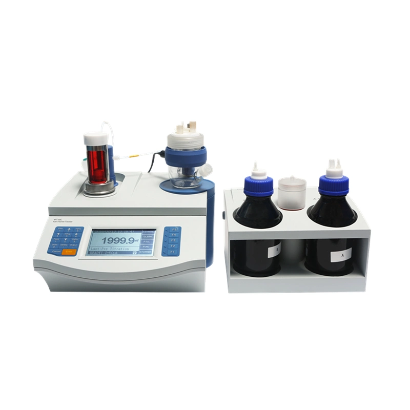 0,1 mg~250mg 0,1 mg Titre détection Coulometer titration KF