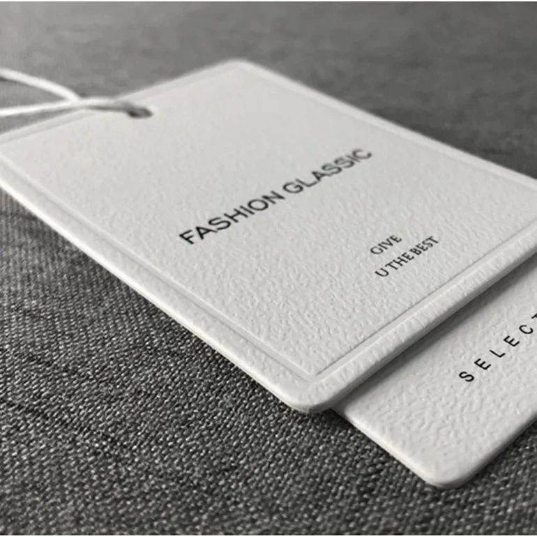 Customized Tags for Clothing Hanging Tags High-End Thickened Paper Tags