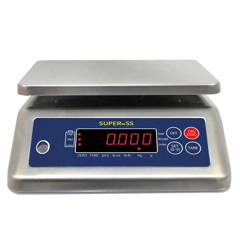 30kg Stainless Steel IP68 Waterproof Digital Electronic Weighing Scale