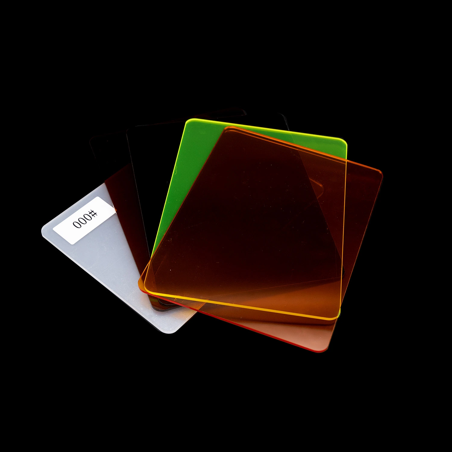 En PMMA coulé feuille feuille de plastique acrylique couleur personnalisée