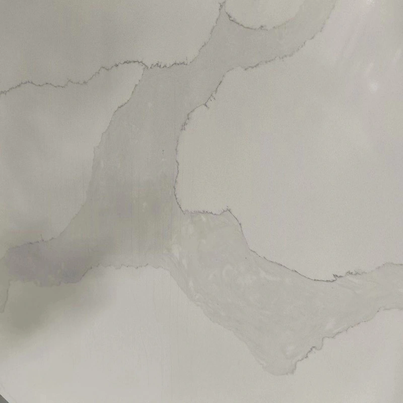 Artificial Calacatta Quartz Stone Tiles and Slabs with Beautiful Veins