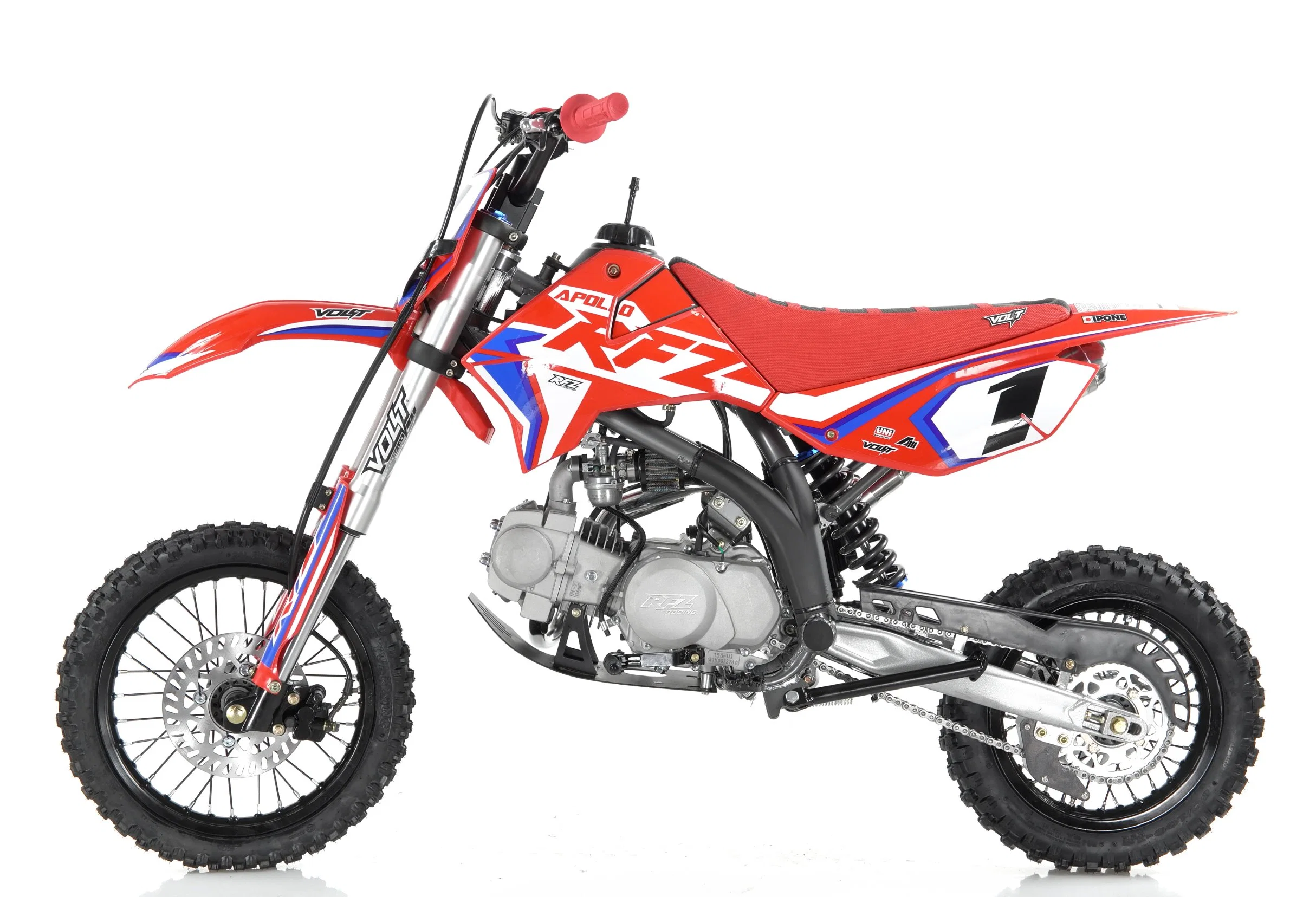 Apollo RFZ Racing Pitbike, motocicleta, Dirt Bike, 14/12, 4 Carrera