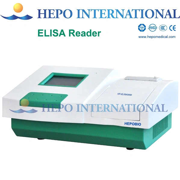 Sudáfrica Hospital Popular de fotómetro de 8 canales Auto lector ELISA