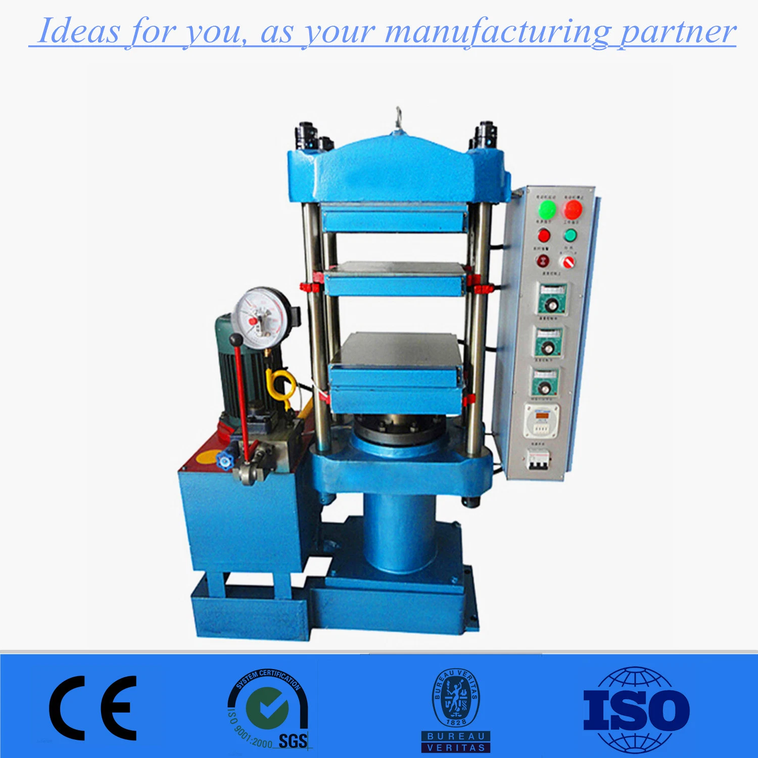 25 Ton Laboratory Small Hydraulic Press/Rubber Vulcanizer/Rubber Curing Press