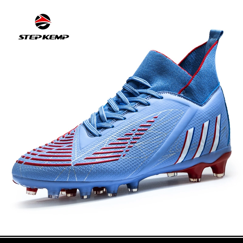 Chaussures de football professionnelles à semelle en caoutchouc TPU haut de gamme pour hommes, chaussures de football Ex-22f7080.