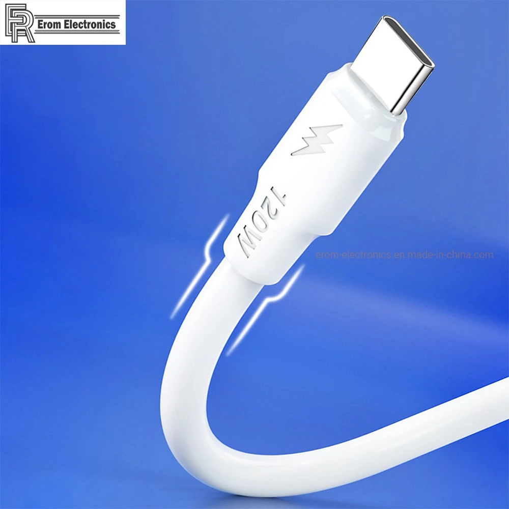 Fábrica de China buena calidad cargador USB precios baratos para el iPhone cable de transferencia de carga rápida cable de datos 6A 1m 2m en Stock para Lightning