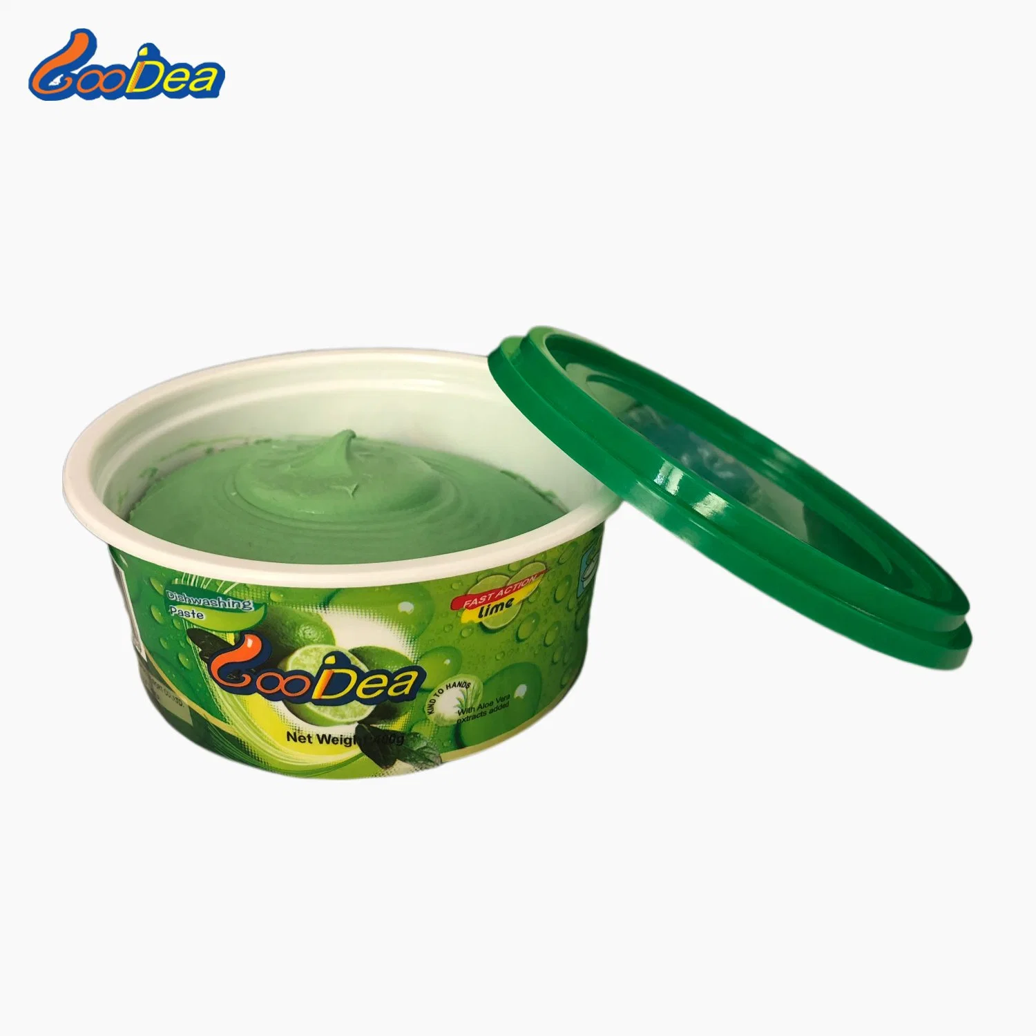 Good Smell Wholesales Price Chinese Manufacturer Hot Sales 400g Lime Flavor Dishwashing Paste for Washing Laundry Detergent