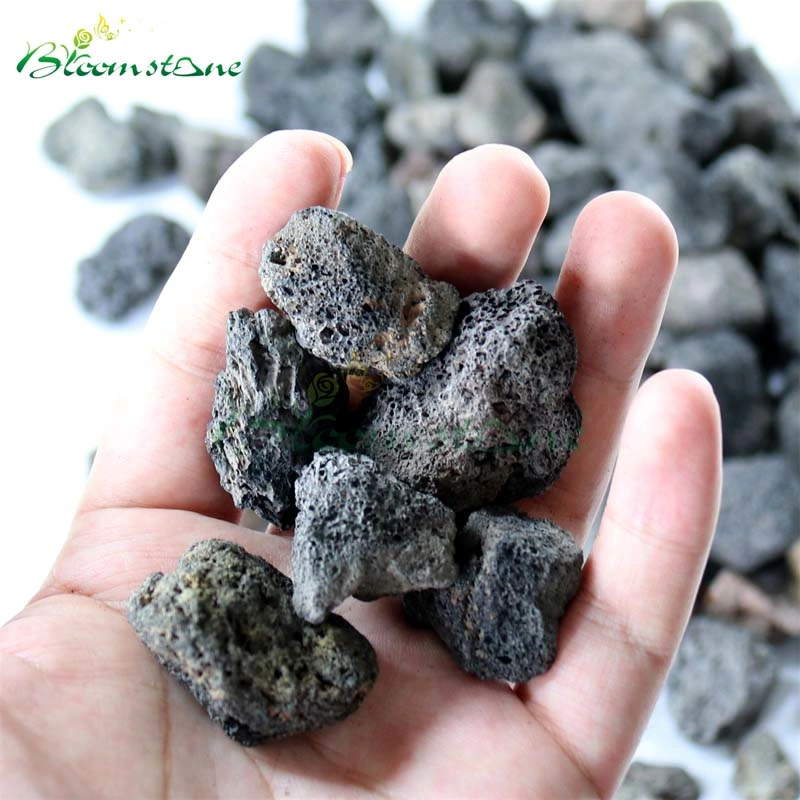 Good Quality Red Lava Stone Volcanic Rock for Pot Topper