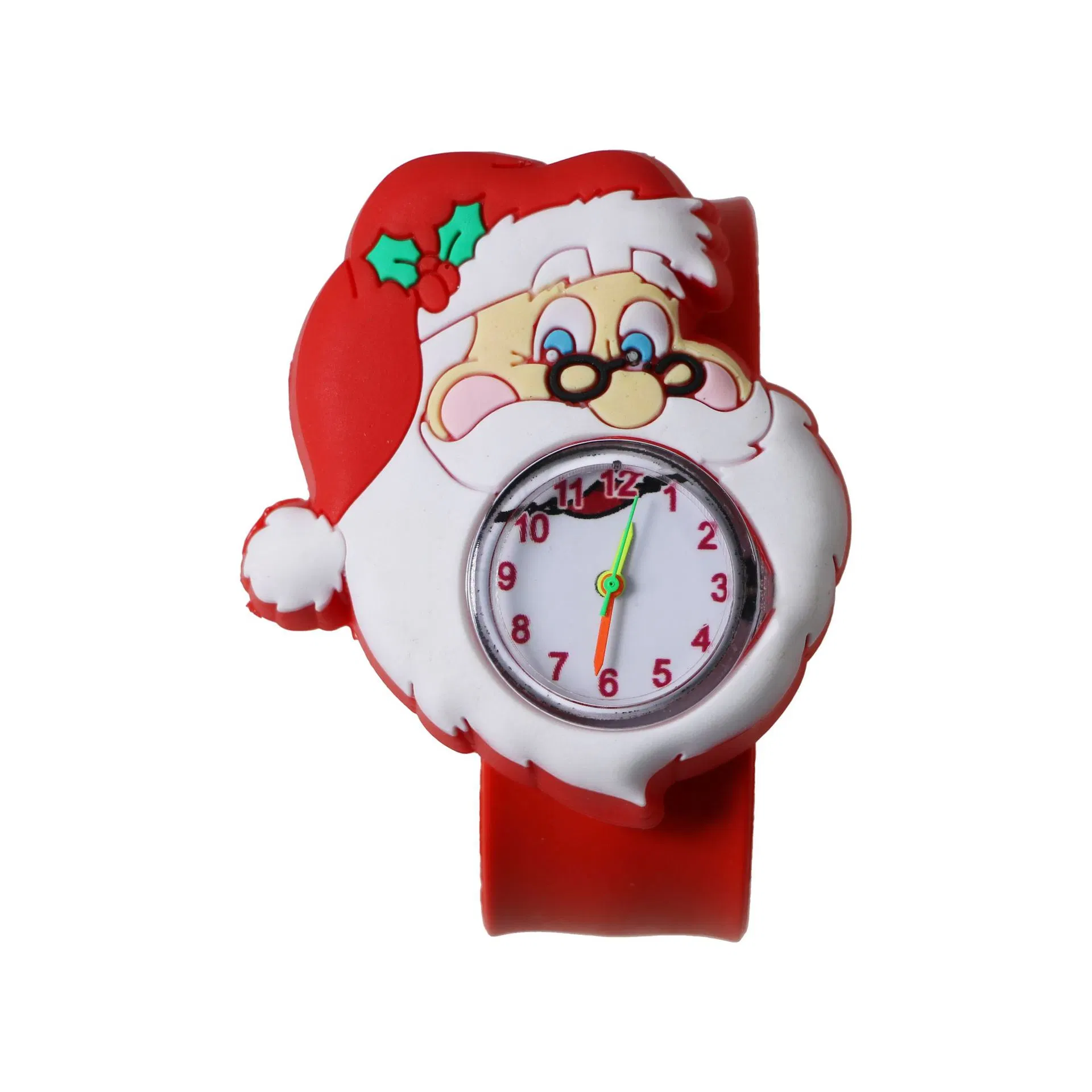 Navidad serie 3D Cartoon silicona niños Slaca Watch regalo