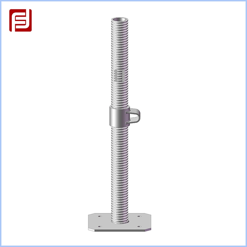 OEM Galvanized Scaffolding Hollow Base Jacks/Pipe Screw Jacks/Hollow Floor Jacks