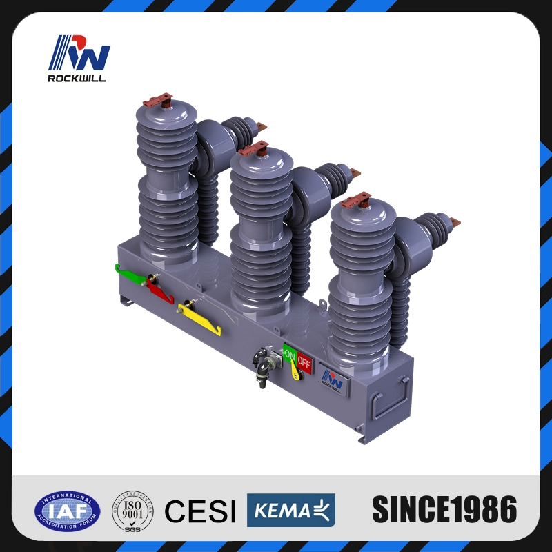 ISO9001 Rcw Outdoor Intelligent Permanent Magnet 12kv Vacuum Circuit Breaker