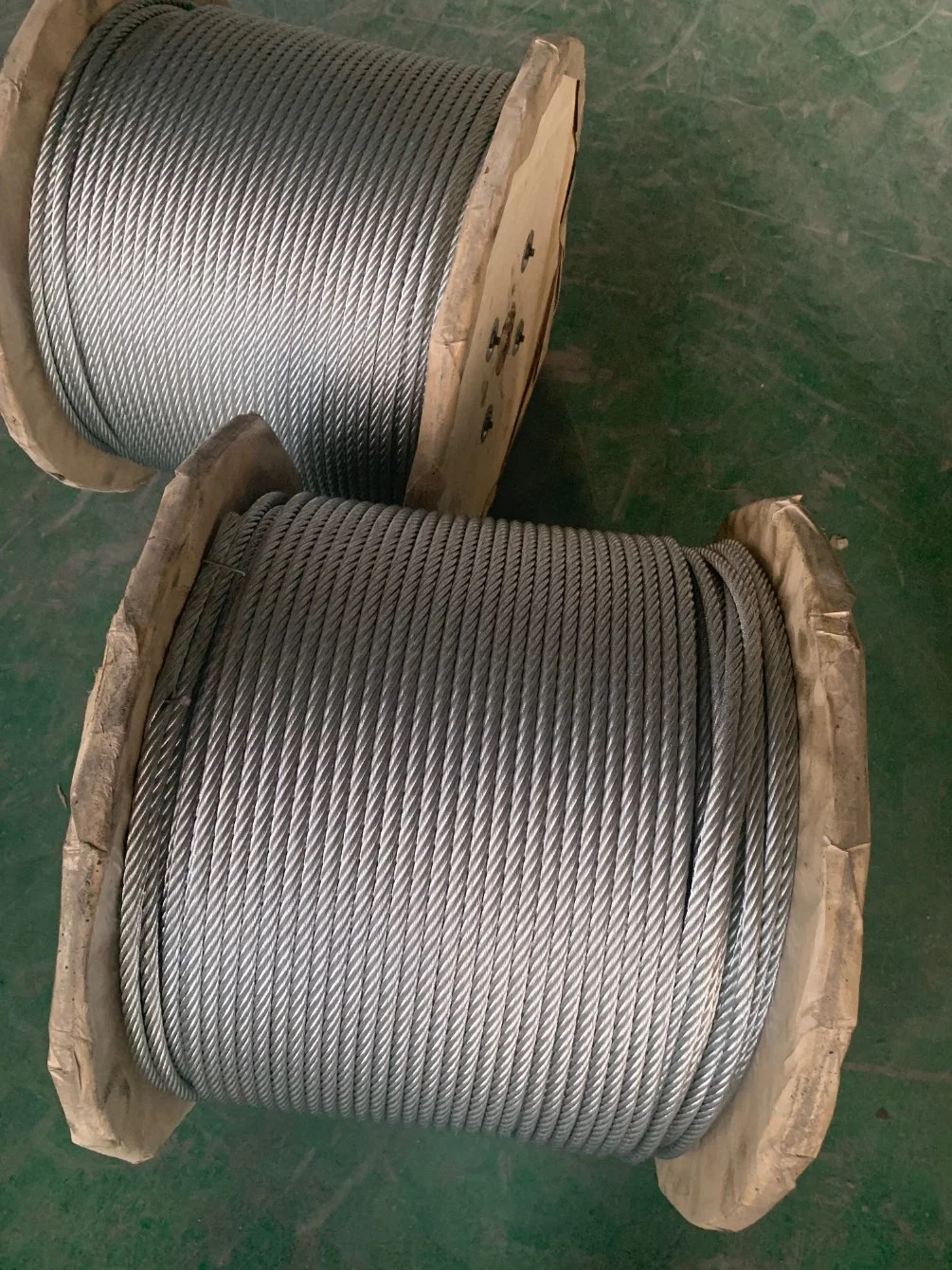 Steel Wire Rope 6X15+7FC Galvanized & Ungalvanized for Bundling/Hoisting