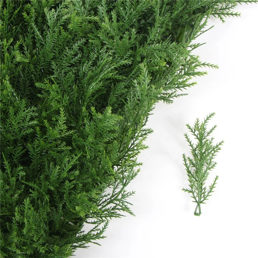 High Simulation Wholesale/Supplier Green Wall Artificial Boxwood Panel Hedge for Garden Hotel Restaurant Decoration