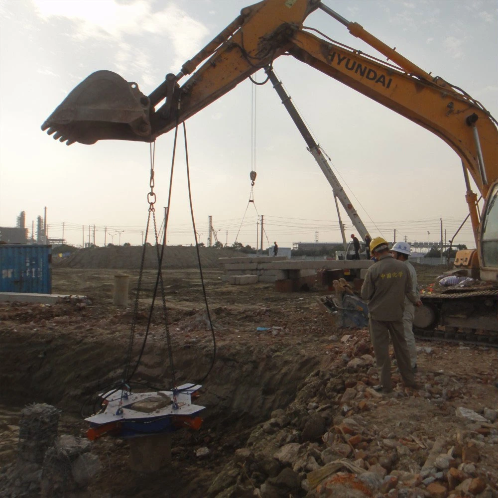 Square Pile Cutting