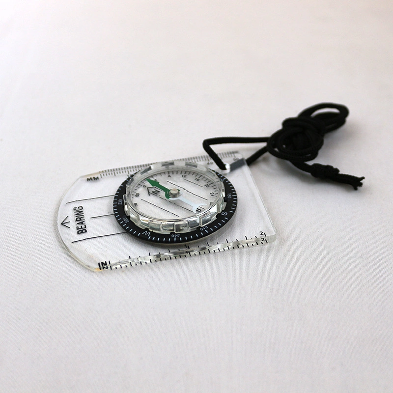 Map Ruler North Needle Scale Wilderness Survival Outdoor Equipment Compass