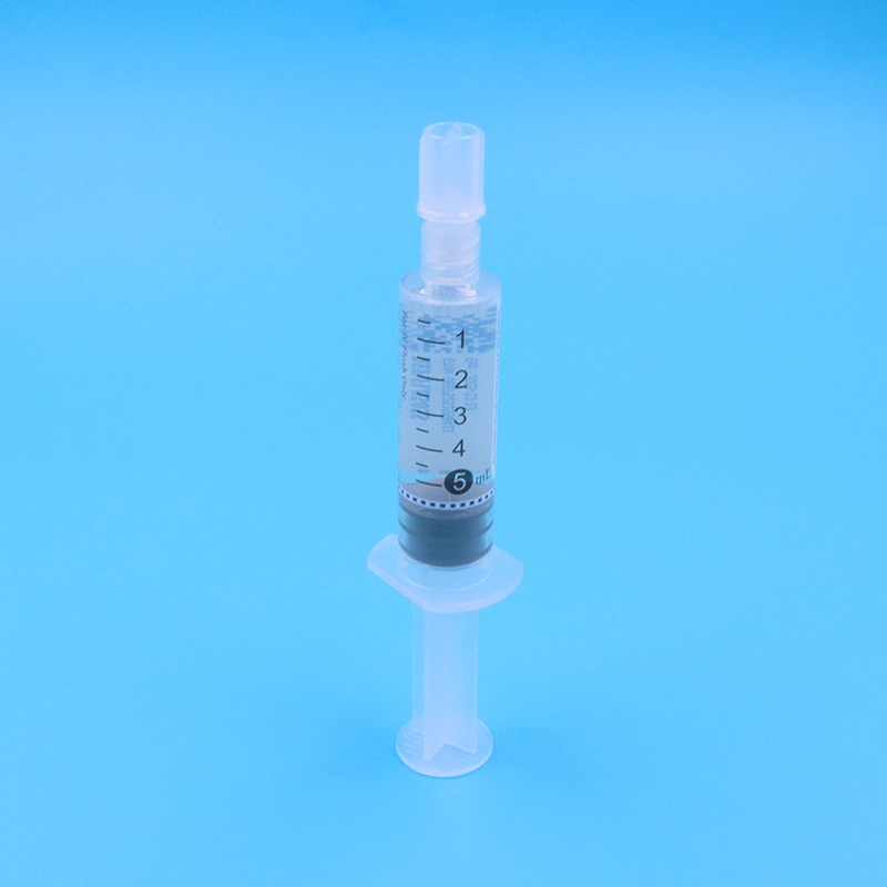 3ml 5ml 10ml Luer Lock Pre-Filled suministros médicos jeringa para inyección de plástico