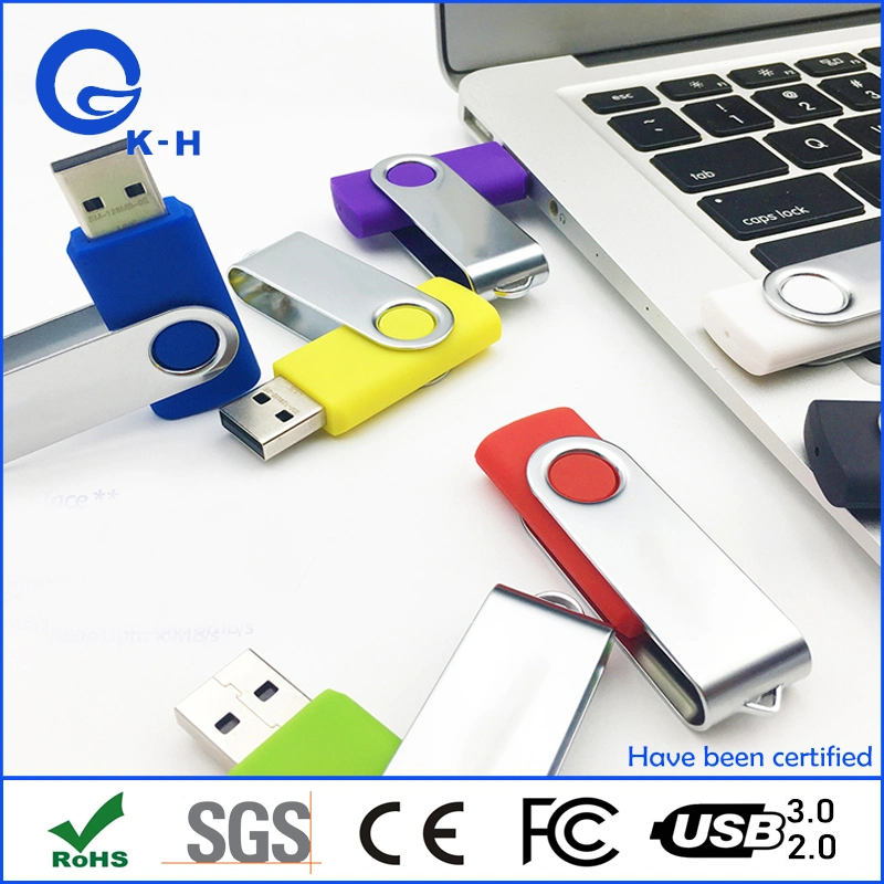 Best Seller Metal Twist USB Flash Memory Drive 1GB 2GB 4GB