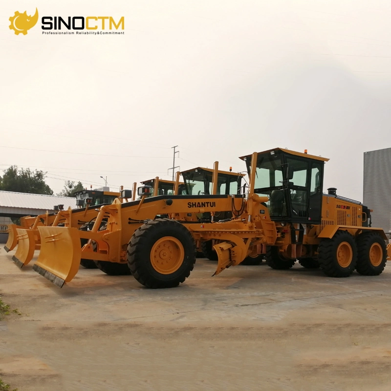 New Shantui Brand Sg16-3 China Motor Grader with Rear Ripper