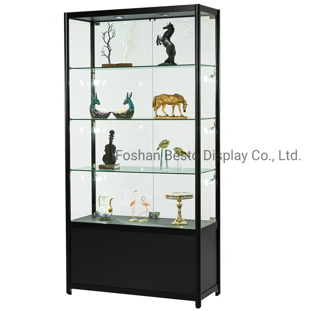 Us Custom Display Glass Cabinets with LED Lights for Vape Store, Retail Stores, Smoke Store, Gift Store, Jewelry Display, Vitrine, Retail Display