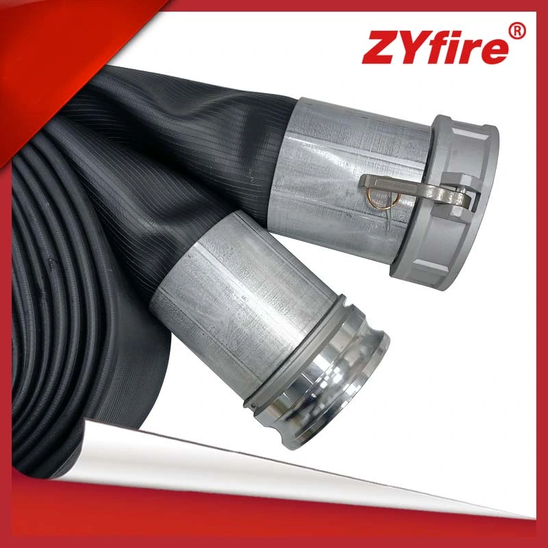 Zyfire flexible de vidange de grand diamètre flexible de décharge non-plat NBR