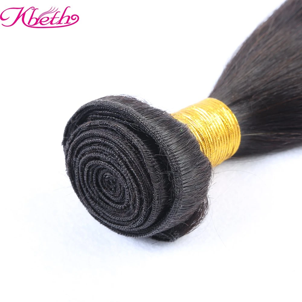 Kbeth Human Hair Weave for Girls Gift 2021 Summer Luxery Weft 100% Human Remy Good Quality Brazilian Customized Long Straight Weave Bundle Wholesale/Supplier Price