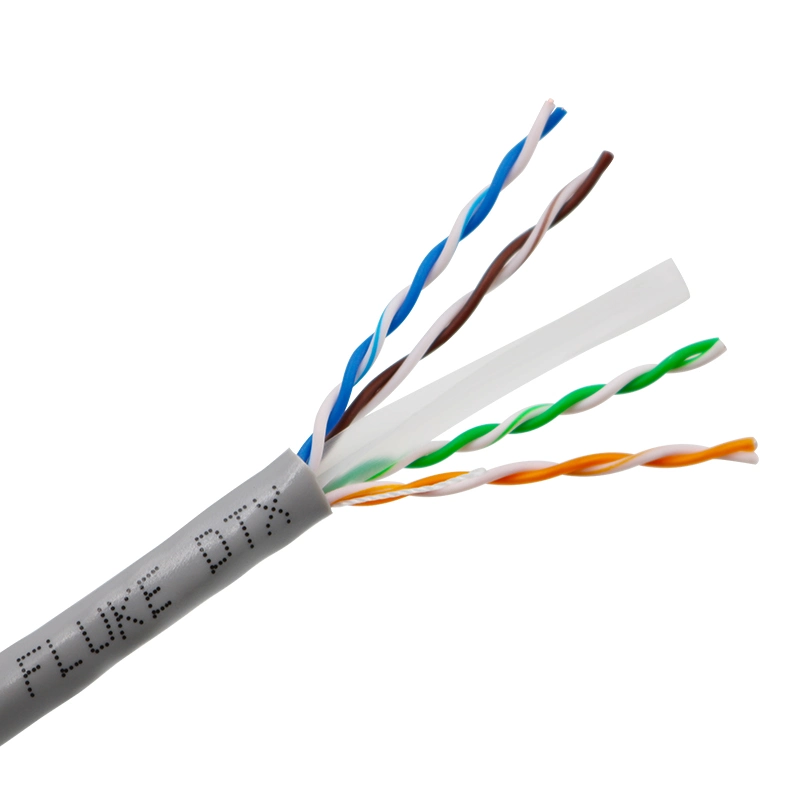 Cambo CAT6 Cable Nft Line/Series CCTV Cabliing LAN Cable UTP CCA 550MHz High Speed 4pr 100m 305m 500m LAN CAT6 Cable