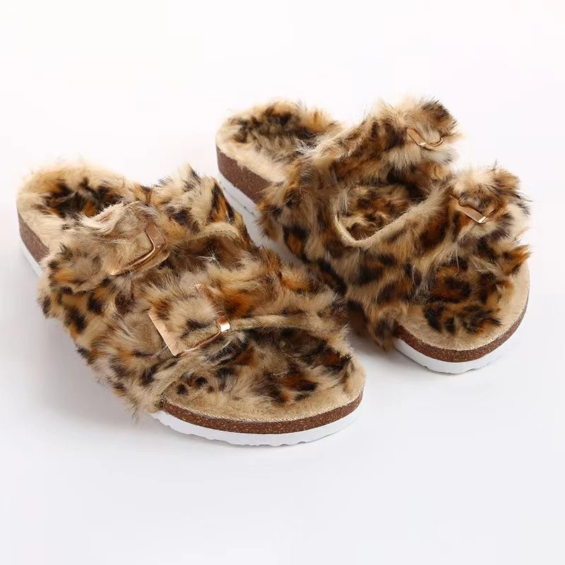 New Birken Style Kids Baby Cork Slipper Warm Winter Comfortable Boys Girls Shoes Birthday Gift