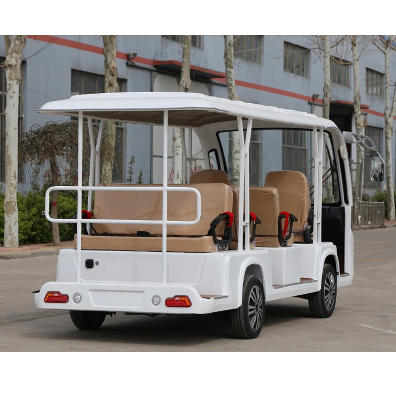 Factory Price 8 Seater Shuttle Electric Sightseeing Tourist Mini Buggy Bus &Car for Sale