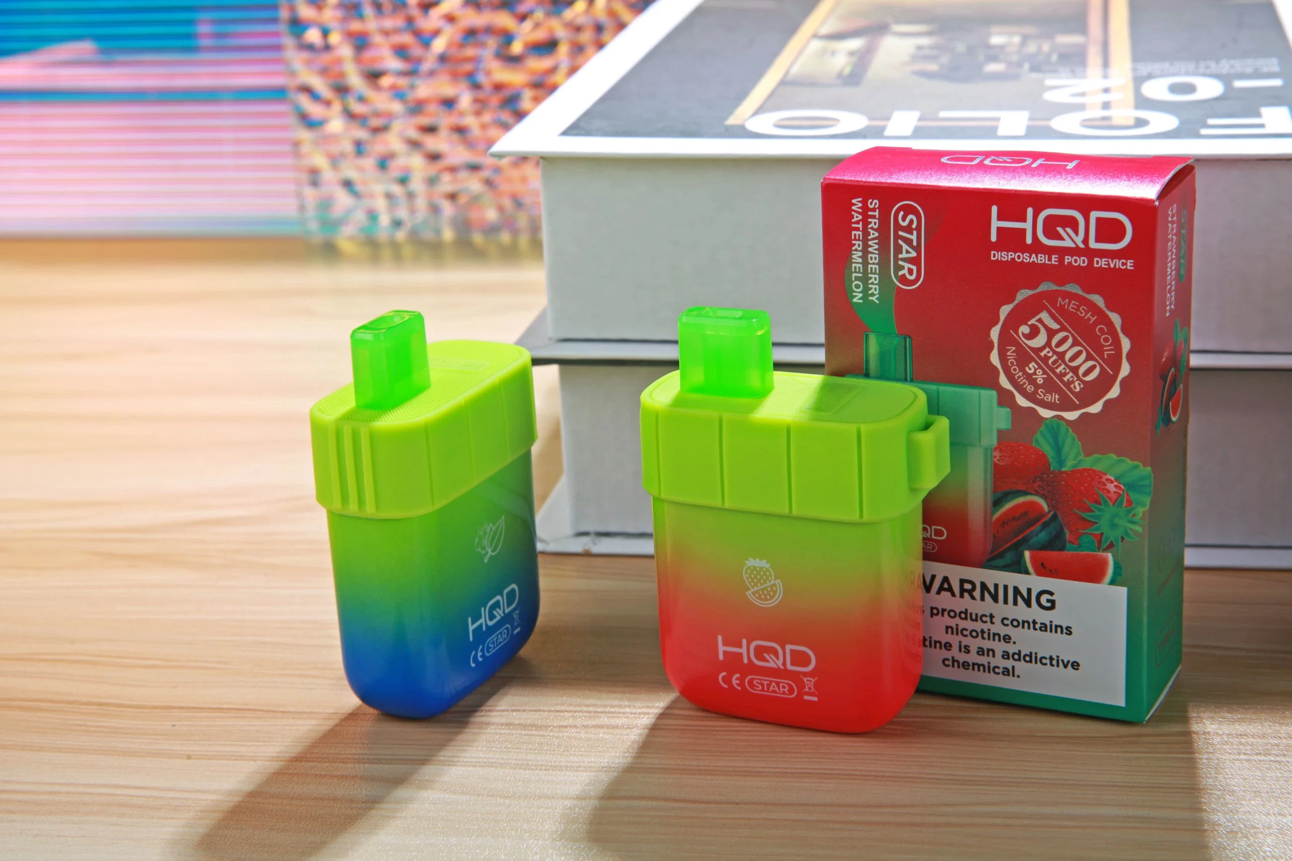 HQD Original 5000 Puffs jetable Vape ecigarette fournisseur de Étoile de la Chine