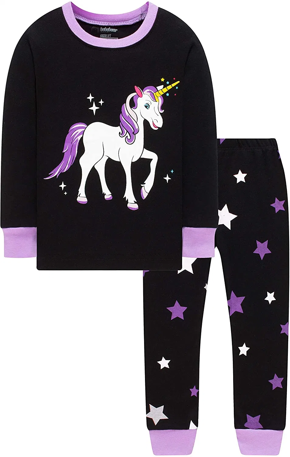 Mädchen Weihnachten Pyjama Baby Kinder Pferd Kleidung Kinder Einhorn Geschenk Hose