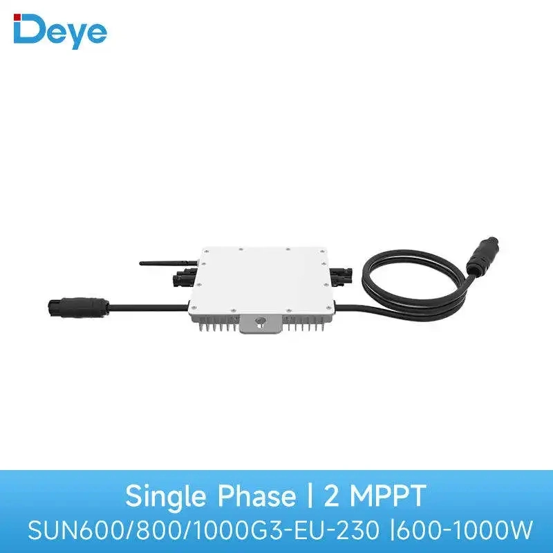 Factory Price Deye Sun600g3 Sun800g3 Sun1000g3 Solar Panel Micro Inverter 600W 800W 1000W on Sale