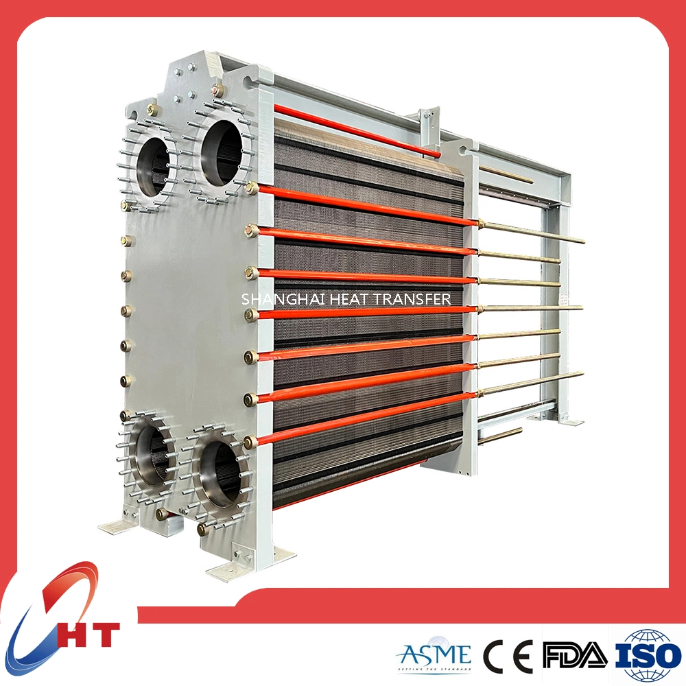 Industrial Oil Water Plate Heat Exchanger Combination Condenser