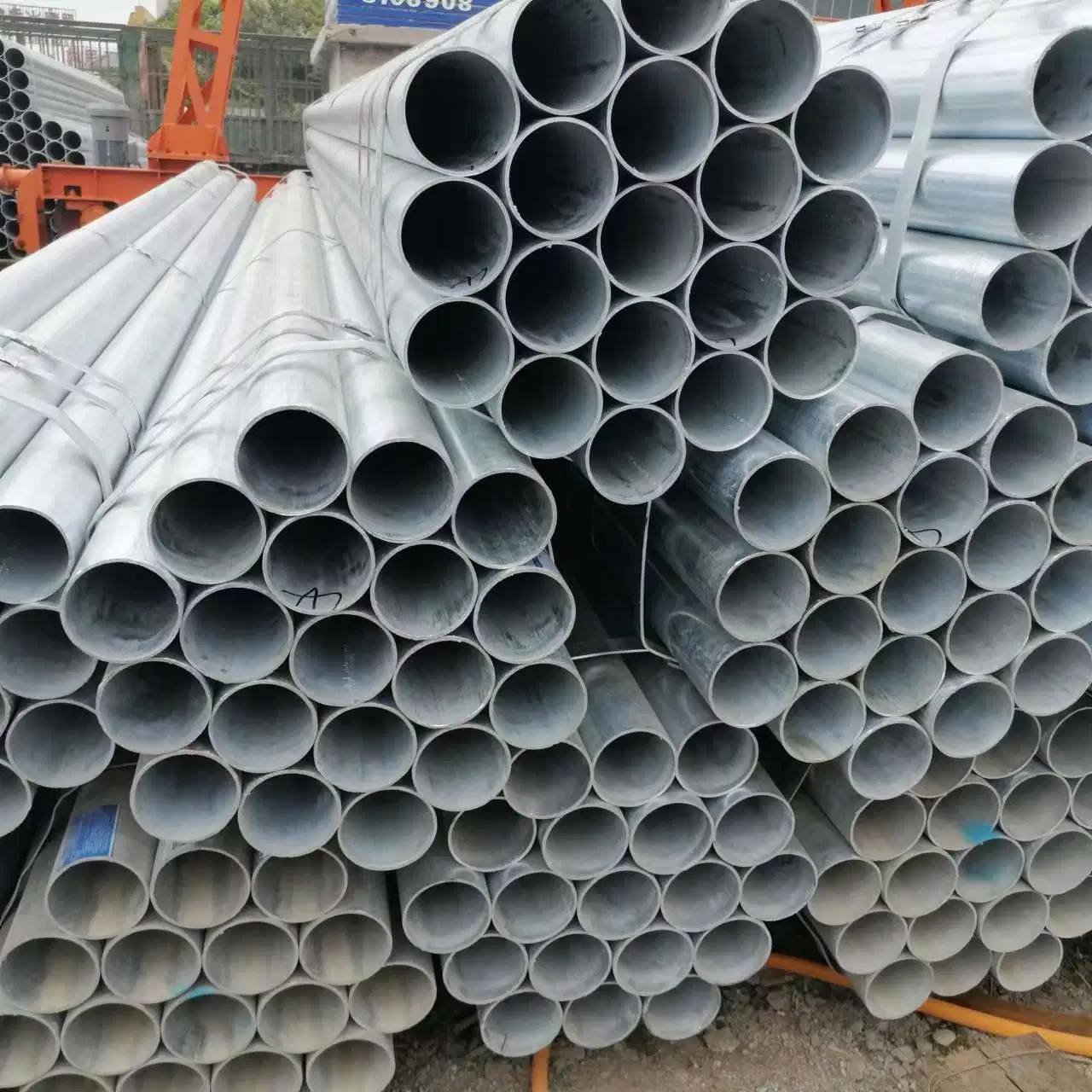 ASTM A106/A53/Spiral/Weld/Seamless/Carbon/Stainless/Black/Round/Gi Hollow Pipes Gas ERW Galvanized Steel Pipe