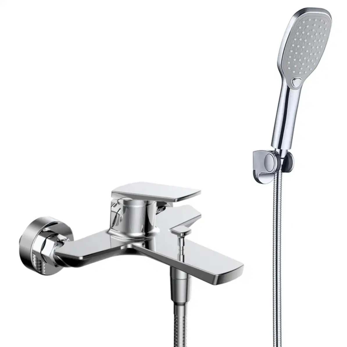 High quality/High cost performance  Wall Mounted Bathtub Bathroom Shower Mixer Taps Set with Handheld