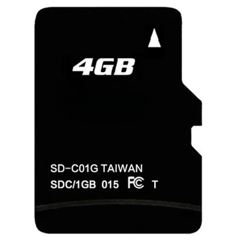 Caliente de venta personalizada de 4GB de memoria masiva de tarjeta SD.