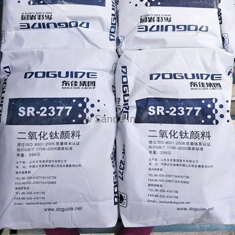 General Grade Titanium Dioxide Powder Doguide Rutile Sr-237 Sr 2377 Titanium Dioxide for Paint