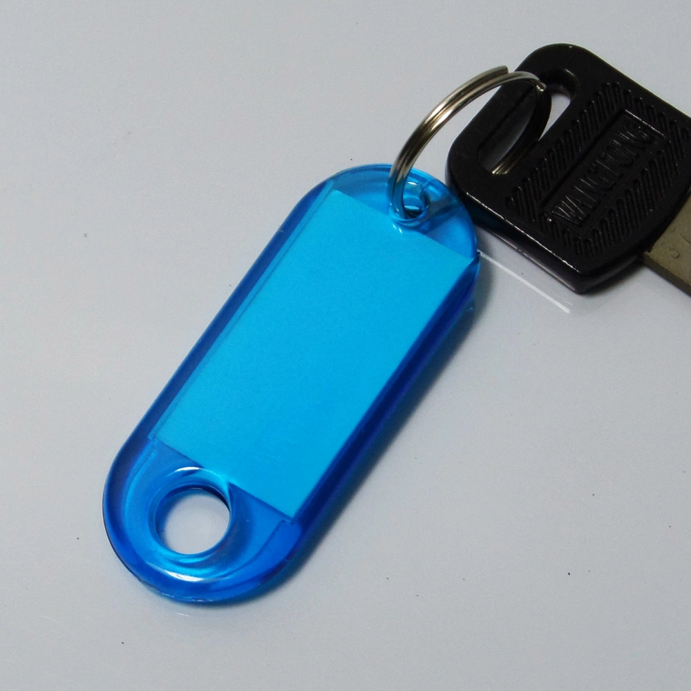 Different Colors Transparent Blank Key Tags