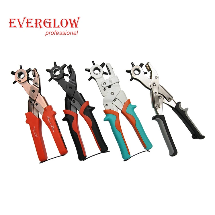 Hand Plier Belt Leather Hole Punch Punch Revolving