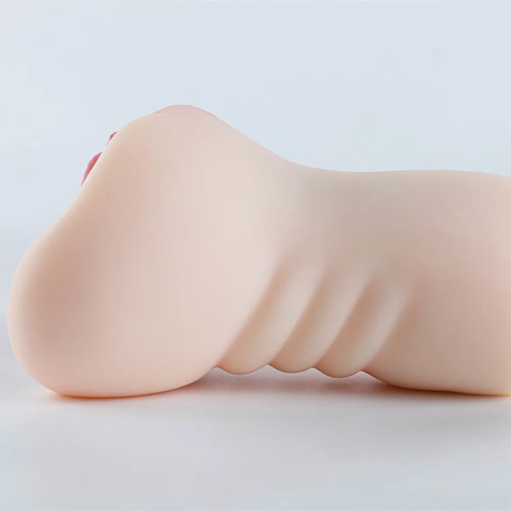 Manufacturer Wholesale/Supplier Hot Selling 2 in 1 Male Masturbator Pocket Pussy Mouth Anal Sex Toy for Men Artificial Vagina in Masturbators