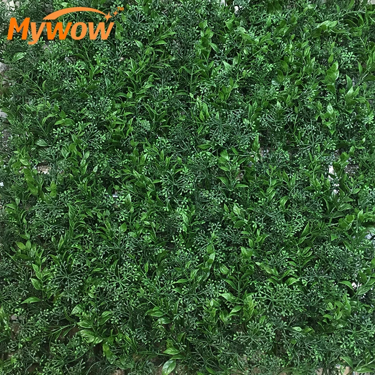 Garden Artificial Plants Crafts Wholesale/Suppliers Anti-UV PE Plastic Landscaping Green Wall Flor Artificial