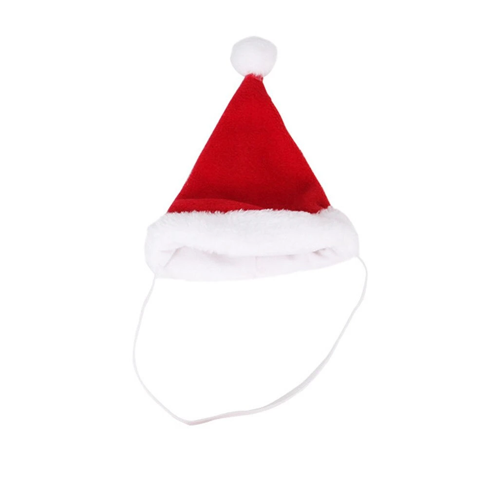 Hanyang Christmas Pet Antler Headdress for Cat Dog Puppy Red Headband Decoration Crown Hat Headdress Winter New Year Cat Accessories