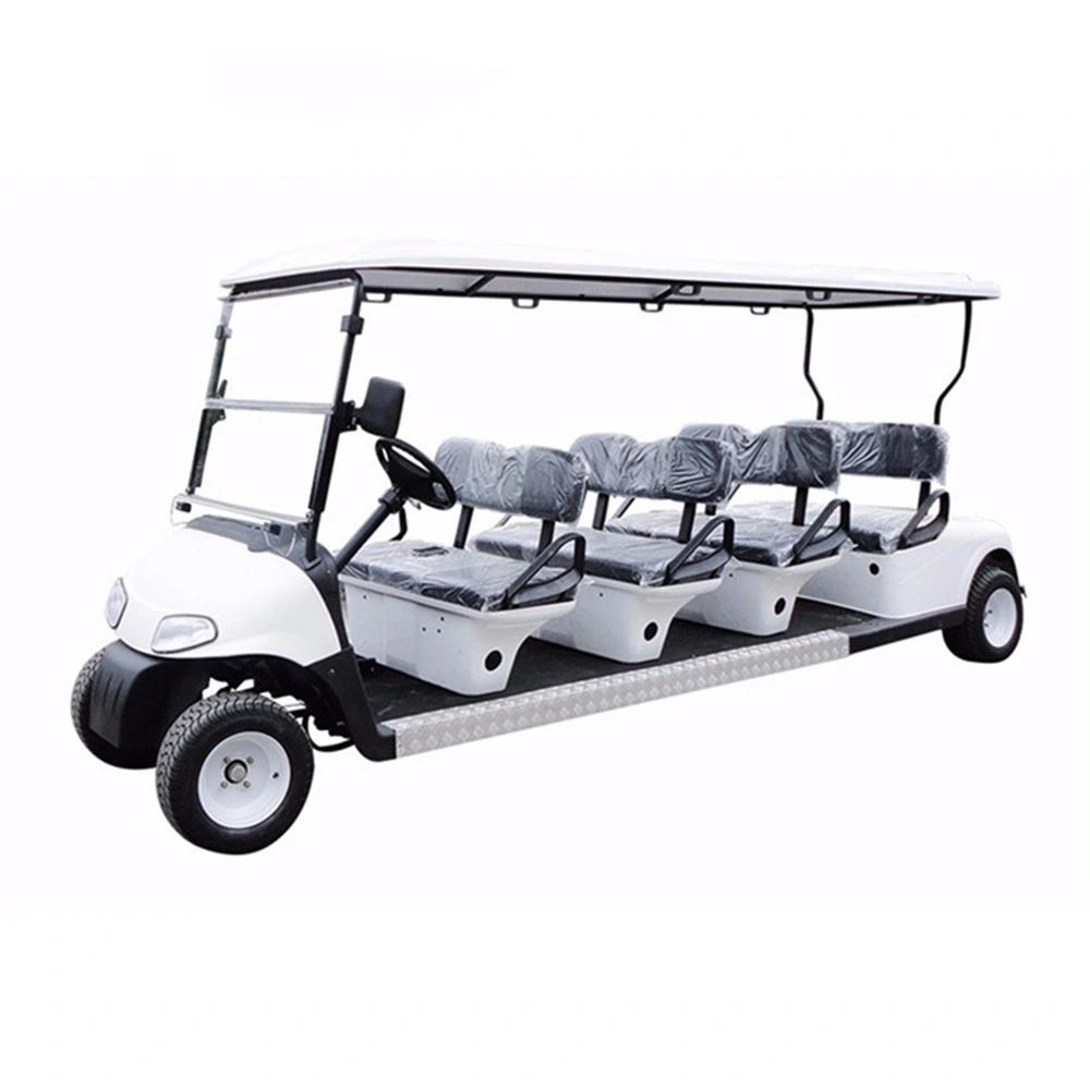 Motor Tricycle Golf Carts Trolley Electric Scenic Sightseeing Bus Touring Car with 8 Passenger Vehicles