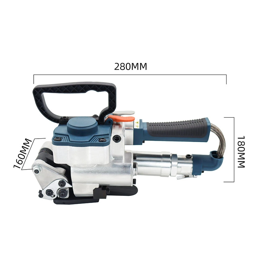 B19 fitas de tensor de correia pneumática de plástico B25 fita de cintagem mão Ferramentas de bandagem para animais de estimação PP