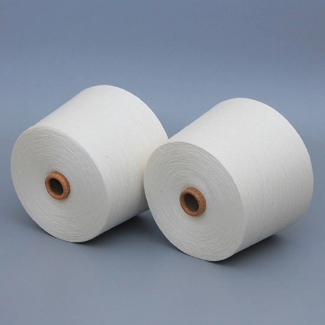 Csy Polyester Ne16+ 50d Spandex Core Siro Spun Yarn for Denim