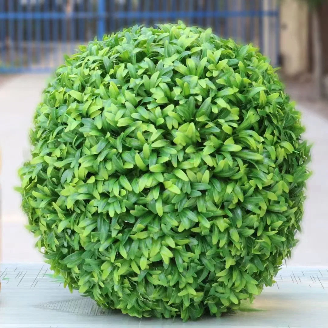 Cheap Price Milan Grass Plastic Artificial Balls for Home Garden Decor