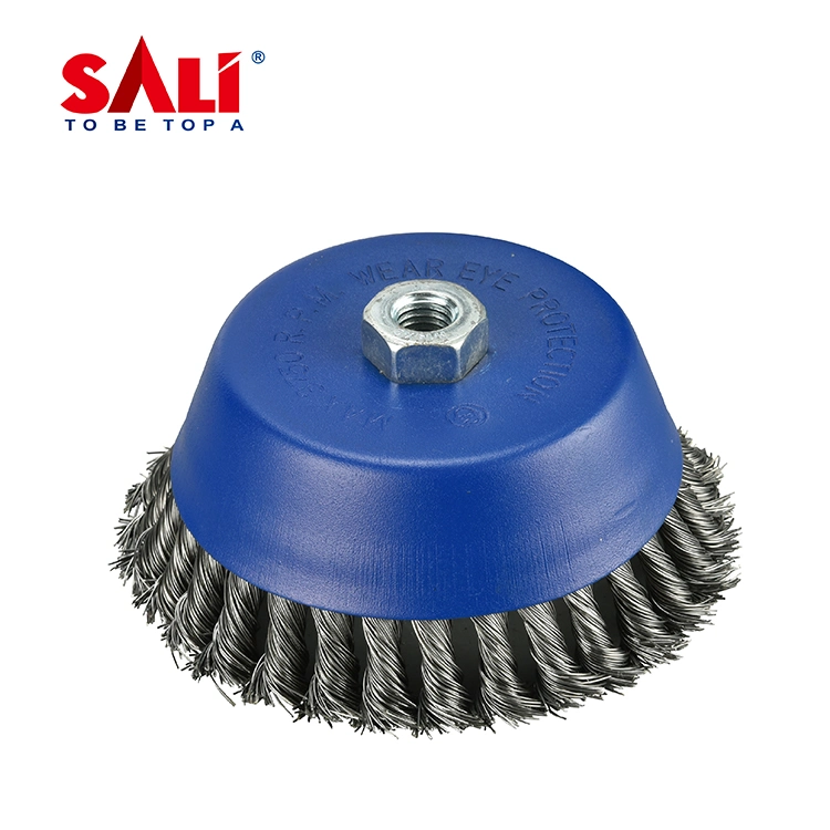 High Tensile Carbon Steel 3 Inch Twisted Wire Cup Brush