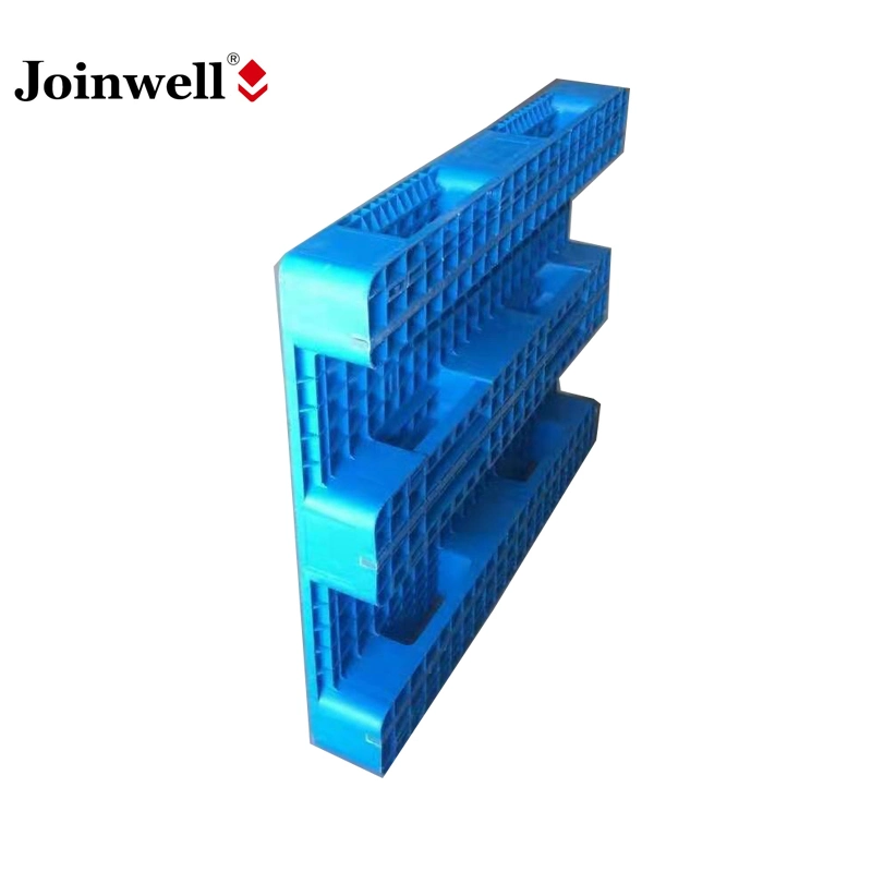 Palette en plastique à rayonnage simple face en HDPE pour usage intensif