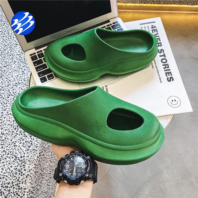 Men Women Personality Trend Fashion Outdoor EVA Baotou Slippers