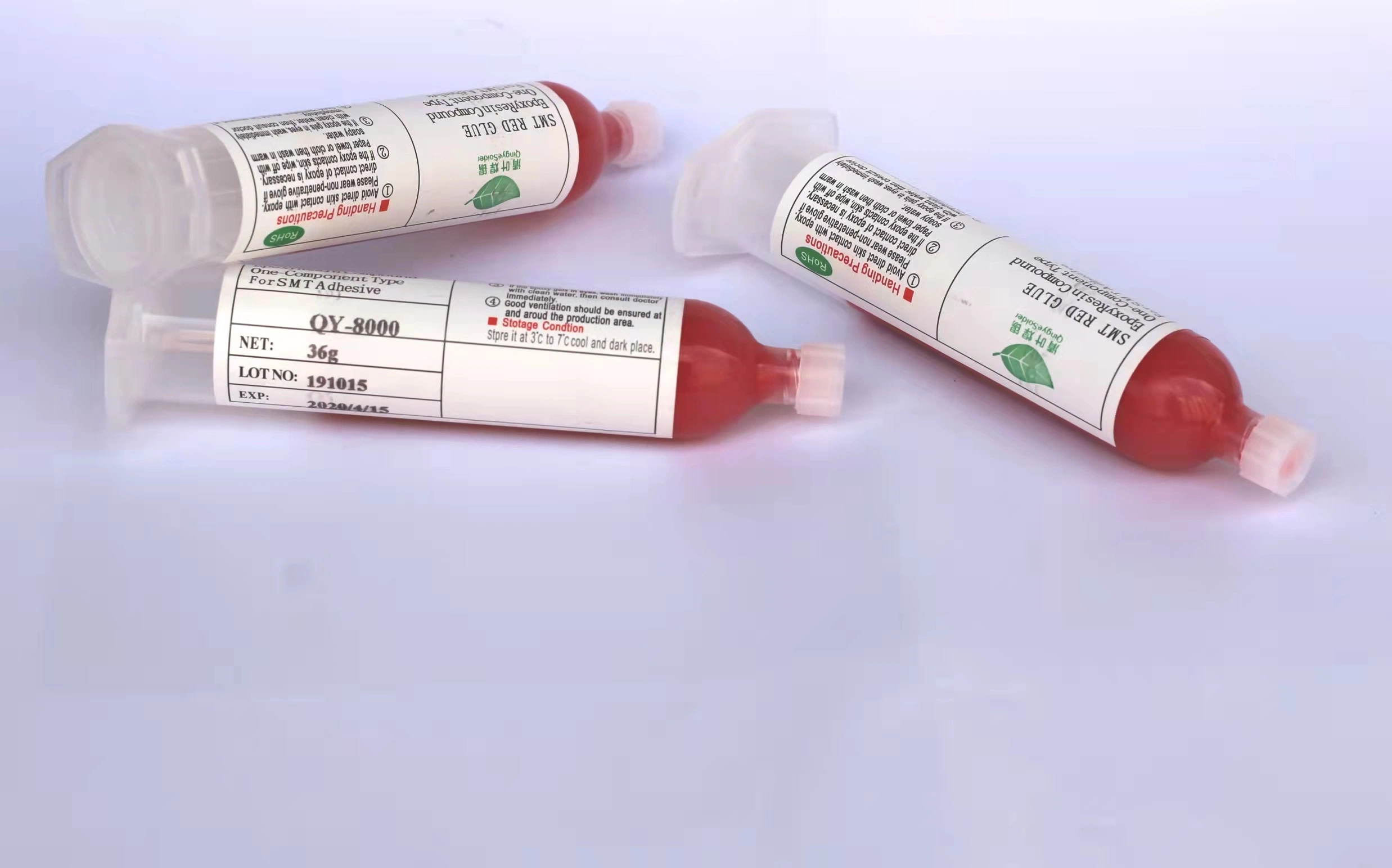 SMT Red Glue No Heavy Metals (CD, Se) Screen Printing SMT Adhesive Red Glue for Printing